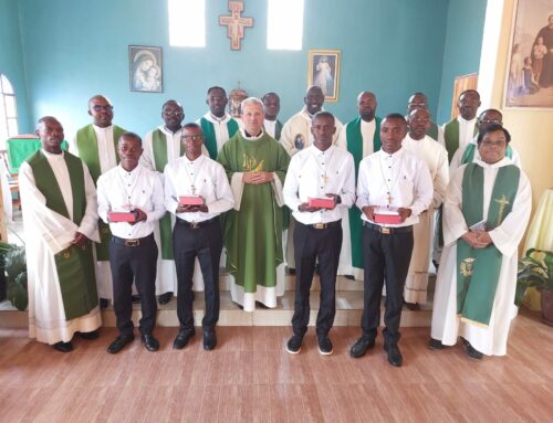 Burundi, temporary and perpetual professions, new novices and renewal of vows