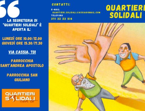 Roma, “Quartieri Solidali” al via a sant’Andrea e a san Giuliano